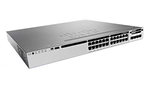 Cisco Catalyst 3850-24S-S - Switch - L3 - Managed - 24 x Gigabit SFP - desktop, rack-mountable