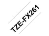 Brother TZe-FX261 - Black on white - Roll (3.56 cm x 8 m) 1 roll(s) flexible tape - for P-Touch PT-3600, 530, 550, 9200, 9400, 9500, 9600, 9700, 9800, D800, E800, P900, P950