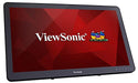 Viewsonic TD2430 - LED monitor - 24" (23.6" viewable) - touchscreen - 1920 x 1080 Full HD (1080p) - VA - 3000:1 - HDMI, VGA, DisplayPort - speakers