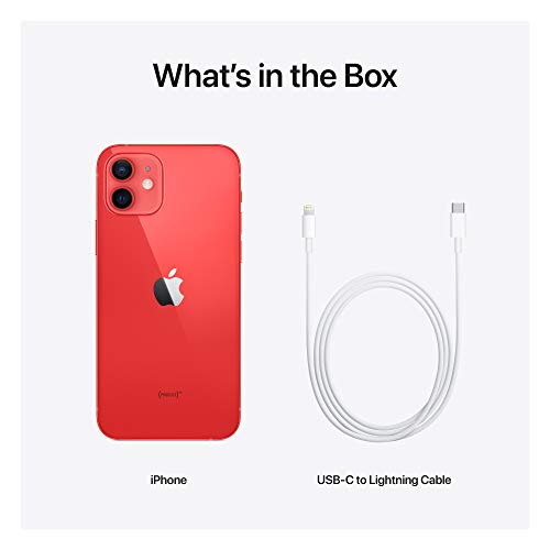 Apple iPhone 12 - (PRODUCT) RED - smartphone - dual-SIM - 5G NR - 64 GB - 6.1" - 2532 x 1170 pixels (460 ppi) - Super Retina XDR Display - 2x rear cameras 12 MP front camera - red