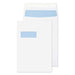 Best Value Blake Purely Packaging C4 324 x 229 x 25 mm 140 gsm Gusset Pocket Peel & Seal Window Envelopes (9001) White - Pack of 125