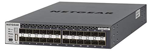 NETGEAR M4300-24XF - Switch - L3 - Managed - 24 x 10GBase-X + 2 x shared 10GBase-T - rack-mountable