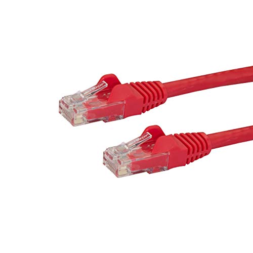 Best Value StarTech.com N6PATC50CMRD 0.5 m Cat6 Patch Ethernet Cable with Snagless RJ45 Connectors - Red