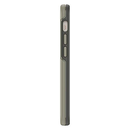 OtterBox Symmetry Series Antimicrobial - Back cover for mobile phone - polycarbonate, synthetic rubber - earl grey - slim design - for Apple iPhone 12 mini