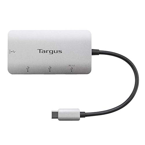 Targus - Hub - 2 x USB 3.2 Gen 1 + 1 x USB-C 3.2 Gen 1 + 1 x USB-C 3.2 Gen 1 (power delivery) - desktop