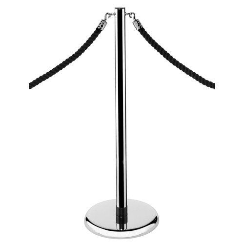 Securit Classic Rope Stand Chrome