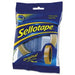 Best Value Sellotape Original Golden Non-Static Easy-Tear Large Tape Roll 18mm x 66m (Pack of 16)