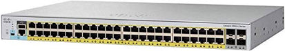 Cisco Catalyst 1000-48FP-4X-L - Switch - Managed - 48 x 10/100/1000 (PoE+) + 4 x 10 Gigabit SFP+ (uplink) - rack-mountable - PoE+ (740 W)