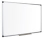 Best Value Bi-Silque MA1221170Maya Whiteboard with Aluminium Frame Printed Check for Writing and Drawing Slim