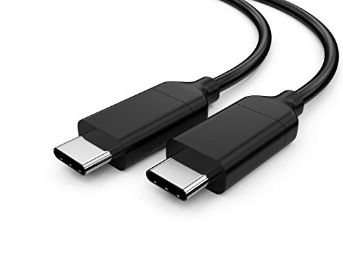 C2G 1.8m (6ft) USB C Cable - USB 2.0 (5A) - M/M USB Type C Cable - Black - USB cable - USB-C (M) to USB-C (M) - USB 2.0 - 5 A - 1.8 m - black