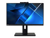 Acer B248Y bemiqprcuzx - B8 Series - LED monitor - 23.8" - 1920 x 1080 Full HD (1080p) @ 75 Hz - IPS - 250 cd/m? - HDR10 - 4 ms - HDMI, DisplayPort, USB-C - speakers - black