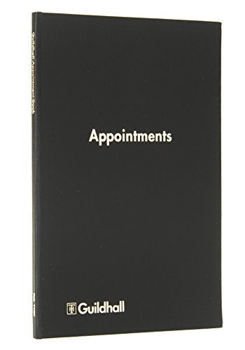 Best Value Exacompta Guildhall Appointments Book, 298 x 203 mm, 104 pages - 1 week to an opening, Timed pages