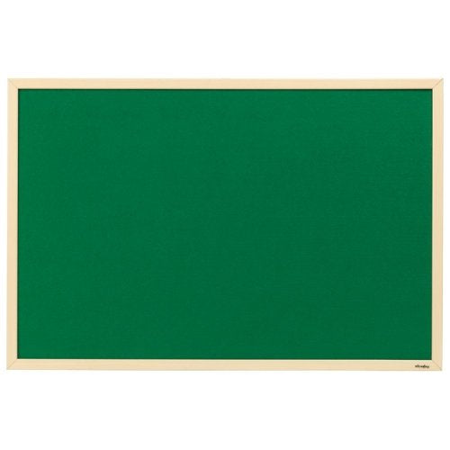 Best Value Felt Notice Board Green 900 x 600 mm