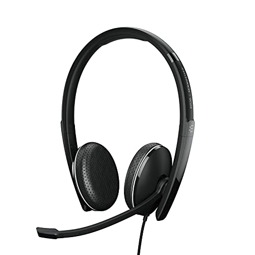 EPOS I SENNHEISER ADAPT 165 USB II - Headset - on-ear - wired - USB, 3.5 mm jack - black - Optimised for UC