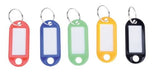 Best Value Key Tags Assorted Colours Standard Pack of 50