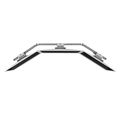 Ergotron HX Triple Monitor Bow Kit - Mounting component (handle, 3 pivots, hinge) for 3 monitors - white - screen size: up to 24"