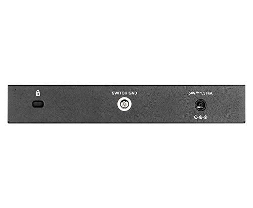 D-Link EasySmart Switch DGS-1100-08P - V2 - switch - smart - 8 x 10/100/1000 (PoE) - desktop - PoE (64 W)