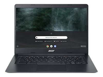 Acer Chromebook 314 C933T-C8R4 - Celeron N4000 / 1.1 GHz - Chrome OS - 4 GB RAM - 32 GB eMMC - 14" touchscreen 1366 x 768 (HD) - UHD Graphics 600 - Wi-Fi, Bluetooth - charcoal black - kbd: UK