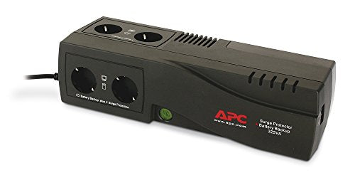 APC SurgeArrest + Battery Backup 325VA - UPS - AC 230 V - 325 VA - output connectors: 4 - Italy - charcoal