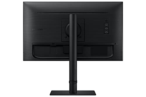 Samsung S27A600NWU - S60A Series - LED monitor - 27" - 2560 x 1440 QHD @ 75 Hz - IPS - 300 cd/m? - 1000:1 - HDR10 - 5 ms - HDMI, DisplayPort - black