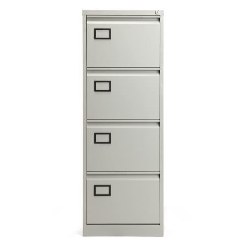 Best Value RS Pro-fit 4 Drawer Filing Cabinet Goose Grey