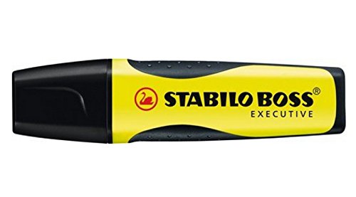 Best Value Highlighter - STABILO BOSS EXECUTIVE Yellow Box of 10