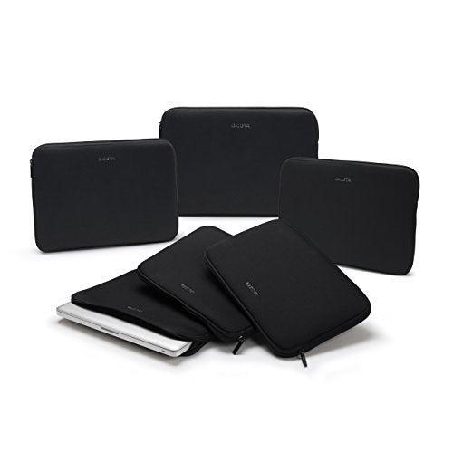 DICOTA PerfectSkin Laptop Sleeve 12.5" Black. The slipcase/skin protects your notebook perfectly from scratches and small damages. Zipper is equipped with a special surface in the inside to avoid scratches on the notebook. Robust, especially elastic neoprene. Lifetime Warranty.                 Personalisation available for volume deals of 100+ units.  Contact your account manager for further details.