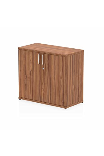 Dynamic Impulse 600mm Deep Desk High Cupboard Walnut I000122