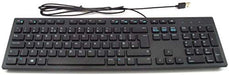 Dell KB216 - Keyboard - USB - black - for Inspiron 3459, 5759, Latitude 3310 2-in-1, 34XX, 35XX, 7390 2-in-1