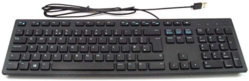 Dell KB216 - Keyboard - USB - black - for Inspiron 3459, 5759, Latitude 3310 2-in-1, 34XX, 35XX, 7390 2-in-1