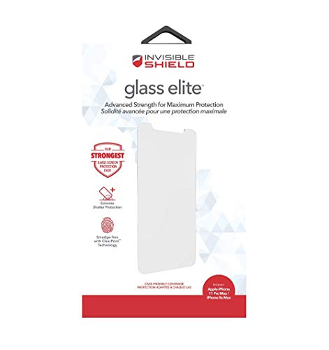 Invisible Shield Tempered Glass Elite Screen Protector for Apple iPhone 11 Pro Max