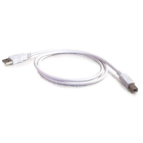 C2G - USB cable - USB (M) to USB Type B (M) - USB 2.0 - 3 m - white