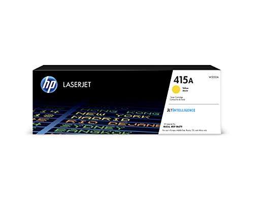 HP 415A - Yellow - original - LaserJet - toner cartridge (W2032A) - for Color LaserJet Pro M454, MFP M479