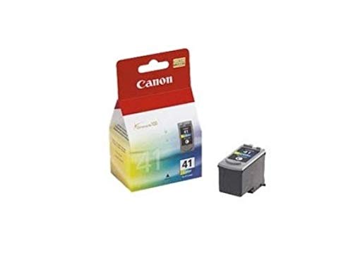 Canon CL-41 - 0617B001 - 1 x Cyan,1 x Magenta,1 x Yellow - Ink Cartridge - For PIXMA iP1800,iP1900,iP2500,iP2600,MP140,MP190,MP210,MP220,MP470,MX300,MX310