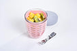 Fruit And Veggie Pot Ellipse - Nordic Pink