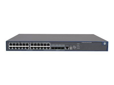 HP 5500-24G-PoE+ SI Switch w/2 Intf Slts