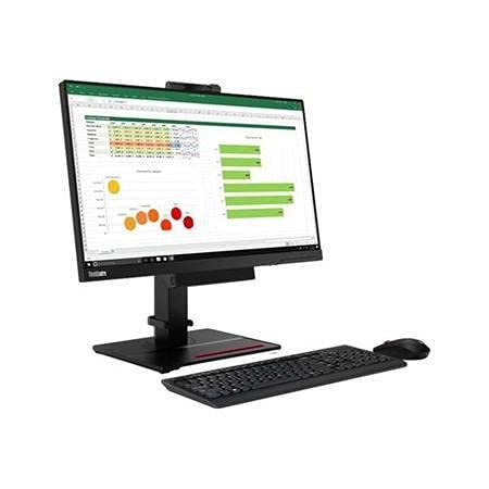 Lenovo ThinkCentre Tiny-in-One 24 - Gen 4 - LED monitor - 23.8" (23.8" viewable) - touchscreen - 1920 x 1080 Full HD (1080p) - 250 cd/m - 1000:1 - 4 ms - DisplayPort - speakers - black