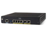 Cisco Integrated Services Router 927 - Router - cable mdm - 4-port switch - GigE - WAN ports: 2