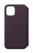 Apple Folio - Flip cover for mobile phone - leather - aubergine - for iPhone 11 Pro