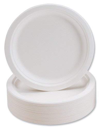 Best Value Caterpack Enviro Bagasse Plates | 50 Pack | Size: 9" (23cm)