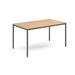 Best Value Graphite leg rectangular table