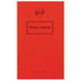 Best Value Silvine SV042F 158mm x 99mm Feint Memo Book, Red, Pack of 24