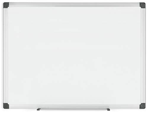 Best Value Bi-Office 1800 x 1200 Magnetic Drywipe Whiteboard with Aluminium Frame - 10 Year Surface Warranty