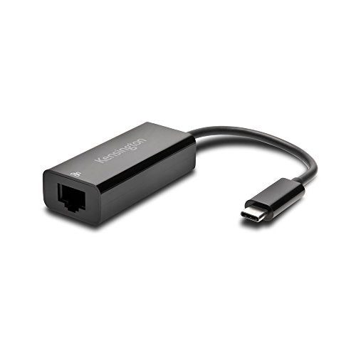 Kensington CA1100E USB-C to Ethernet Adapter - Network adapter - USB-C 3.1 - Gigabit Ethernet x 1