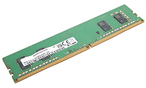 Lenovo - DDR4 - module - 8 GB - DIMM 288-pin - 2933 MHz / PC4-23400 - 1.2 V - unbuffered - non-ECC - CRU - green - for ThinkCentre M70s 11DB, 11DC, 11EW, M70t 11D9, 11DA, 11EU, M80s 11CU, 11CV, 11EM, 11EN, M80t 11CS, 11CT, 11EK, 11EL, M90s 11D1, 11D2, 11D7, M90t 11CY, 11D0, 11D5, ThinkStation P340 30DH