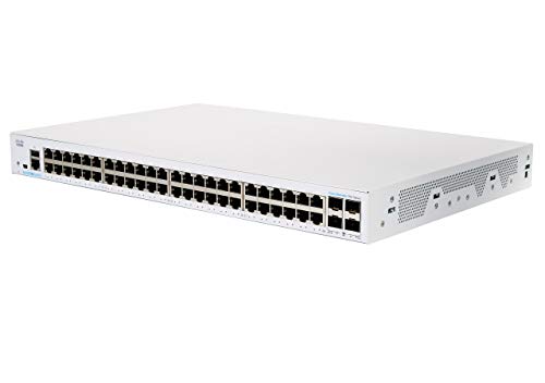 Cisco Business 350 Series 350-48T-4G - Switch - L3 - Managed - 48 x 10/100/1000 + 4 x SFP - rack-mountable