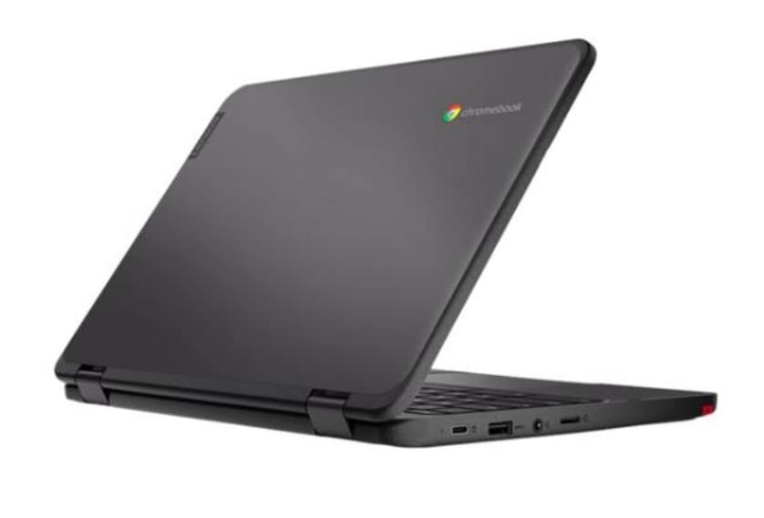 Lenovo 300e Chromebook Gen 3 82J9 - Flip design - 3000 Series 3015Ce / 1.2 GHz - Chrome OS - 4 GB RAM - 32 GB eMMC eMMC 5.01 - 11.6" IPS touchscreen 1366 x 768 (HD) - Radeon Graphics - Wi-Fi 5, Bluetooth - grey - kbd: UK