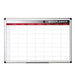 Best Value Bi-Office Week Planner, Magnetic, Aluminium Frame, 90 x 60 cm