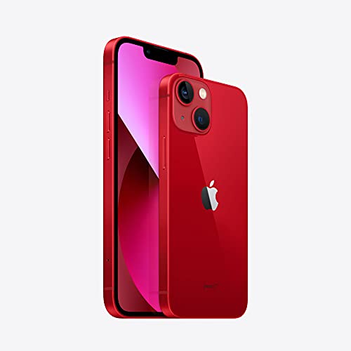 Apple iPhone 13 mini - (PRODUCT) RED - smartphone - dual-SIM - 5G NR - 256 GB - 5.4" - 2340 x 1080 pixels (476 ppi) - Super Retina XDR Display - 2x rear cameras 12 MP front camera - red