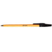 Best Value niceday Yellow Ballpoint Pen Black Fine - Box of 50